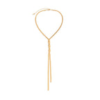 Adjustable Long Snake Chain Necklace For Women