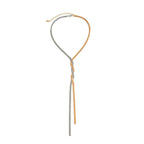 Adjustable Long Snake Chain Necklace For Women