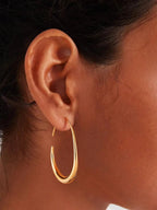 Fluid Hoop Earrings