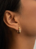 Square Diamond Earrings