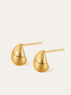 Teardrop Stud Earrings
