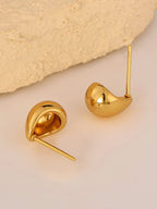 Teardrop Stud Earrings